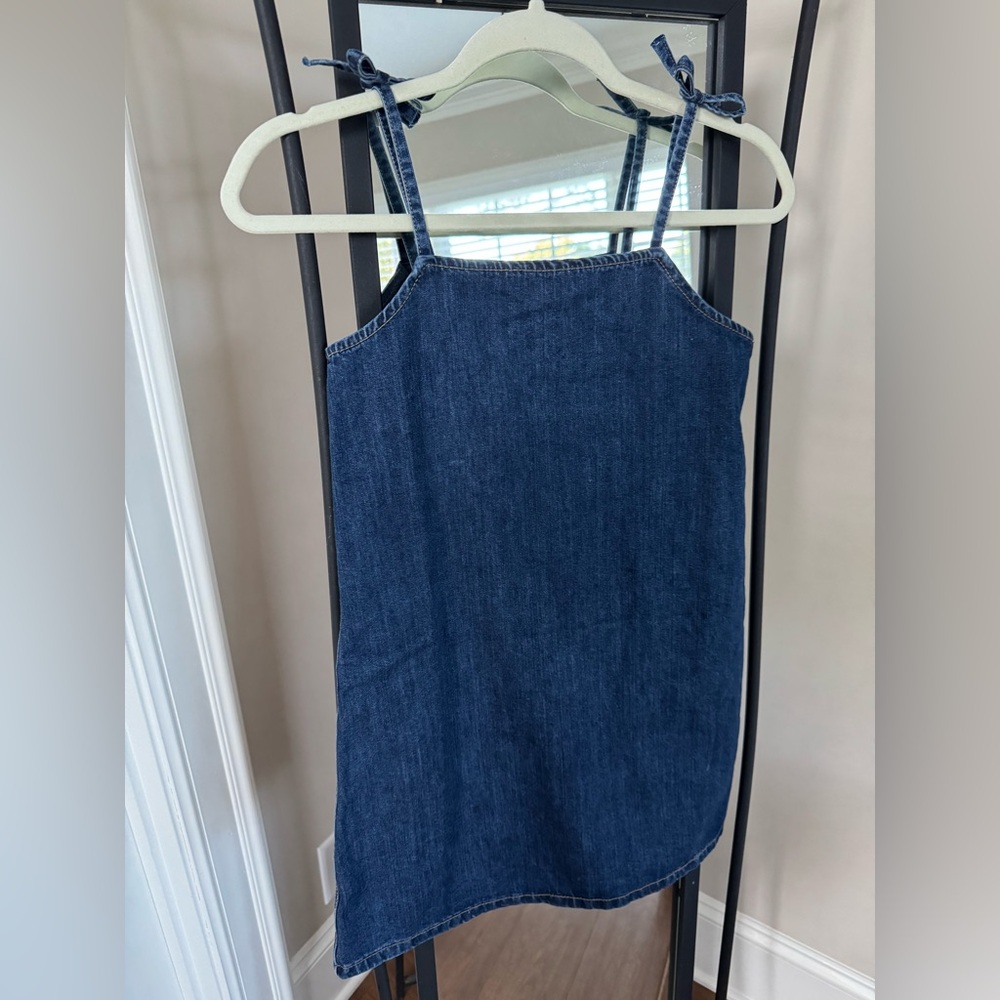 H&M girls denim dress